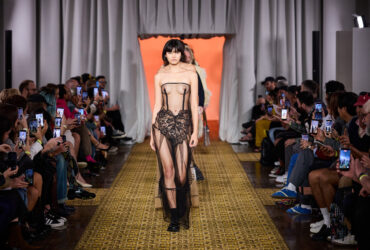 Look da coleção Herchcovitch;Alexandre apresentado na São Paulo Fashion Week N61 em outubro de 2026